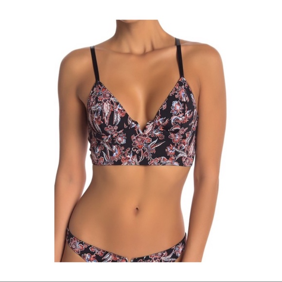 Free People Other - Free People FP Slylar Underwire Longline Bra